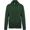 Sweat à capuche zippé personnalisé broderie