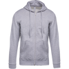 Sweat à capuche zippé personnalisé broderie
