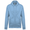 Sweat à capuche zippé personnalisé broderie